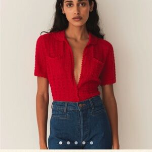 Doen Gloriana top in wild cherry 🍒